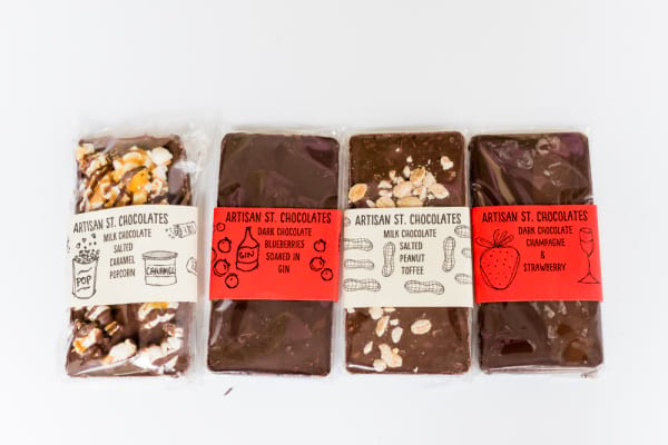 Salted Peanut Toffee Artisan St Chocolate